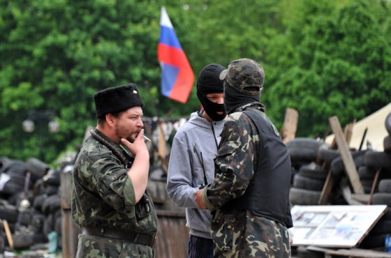 Image: UKRAINE-RUSSIA-POLITICS-CRISIS-DONETSK-PUSHILIN