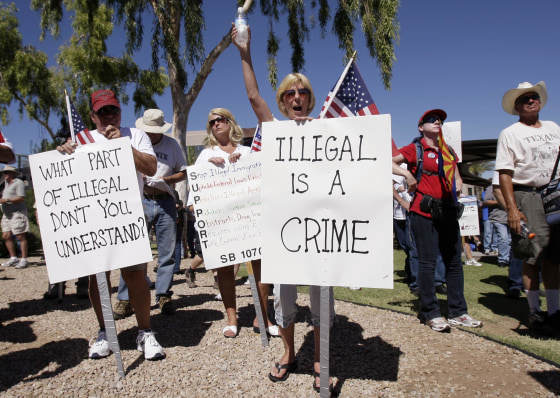 Image: Protest in Glendale, Ariz.