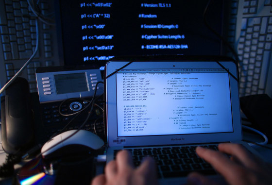 Image: Computer hacking
