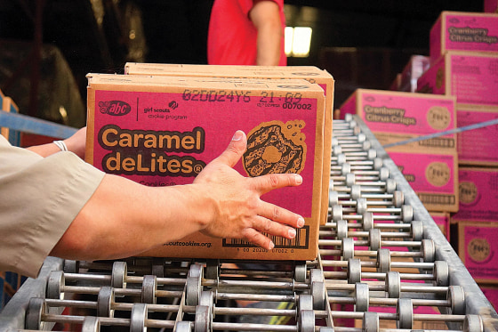 Image: Girl Scout cookies