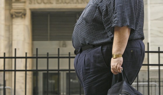 Image: Obese man