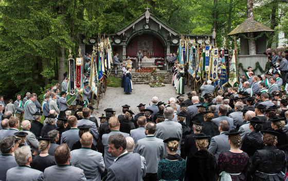 Image: Pilgrims Celebrate Ascension In Bavaria