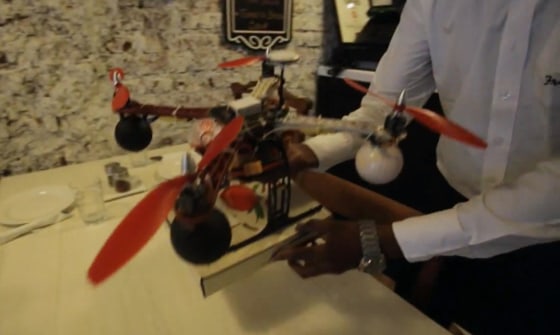 Image: INDIA-FOOD-DRONE-PIZZA-OFFBEAT