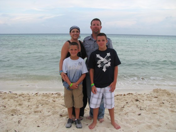 Image: Aricca Wallace, Marccus, 8, Matthew,  Mason,12