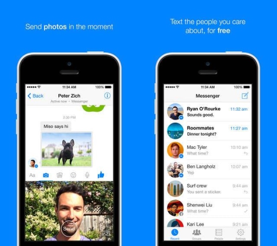 Facebook Messenger Update