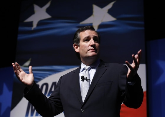 Image: Senator Ted Cruz delivers remarks at the Faith & Freedom Coalition \"Road to Majority\" policy conference in Washington