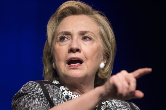 Image: Former US Secretary of State Hillary Clinton