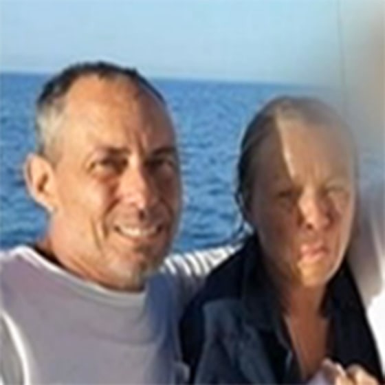 Couple found after treading water for 14 hours when they fell off their boat in Key Largo, Fla.