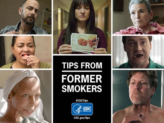 A new anti-smoking campaign from the CDC