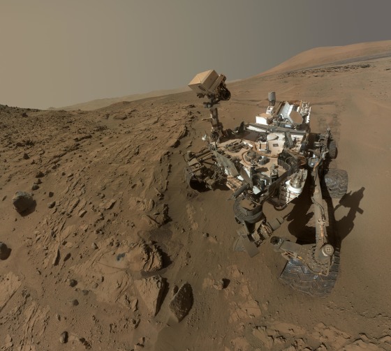Image: Curiosity self-portrait