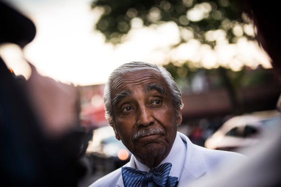 Image: Charles Rangel Campaigns In Harlem One Day Before New York Primary