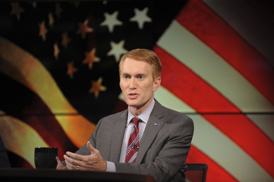 Image: Congressman Lankford participates in the U.S. Senate debate in Tulsa