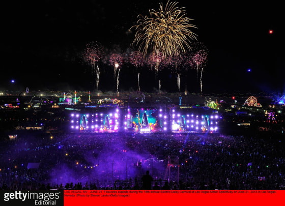 Image: Fireworks in Las Vegas