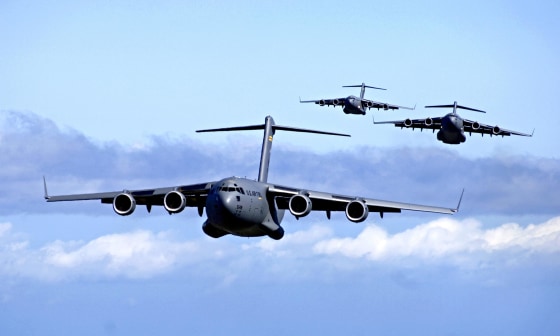 Image: Boeing C-17 Globemasters