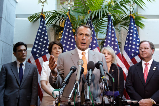 Image: John Boehner, Eric Cantor, Renee Ellmers, Cathy McMorris Rodgers, Bill Flores
