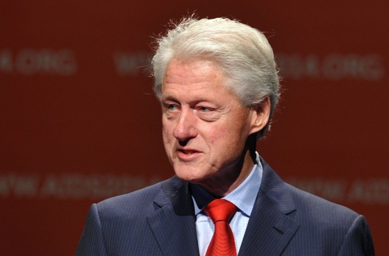 Image: Former US president Bill Clinton