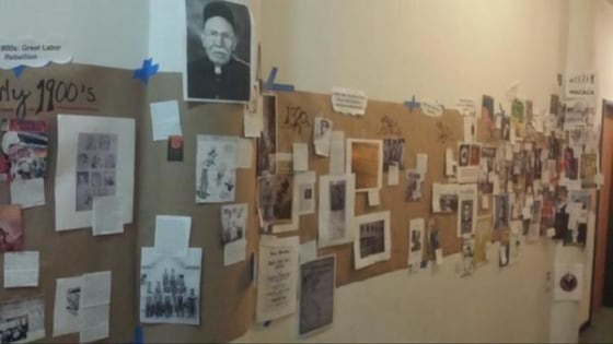 South Asian Radical History Timeline created by students at BASS 2014