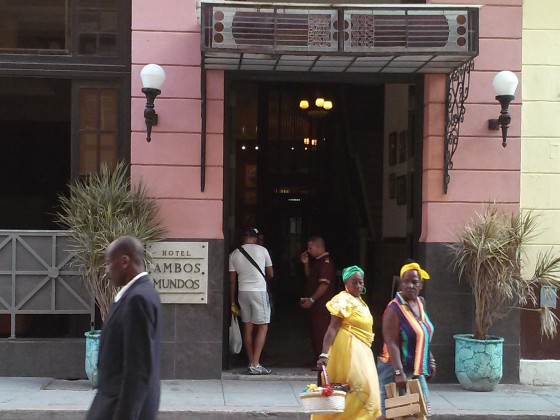 The hotel "Ambos Mundos" which means "Both Worlds," aptly captures many facets of Cuba, argues professor Jose Gabilondo, who recently visited the island.