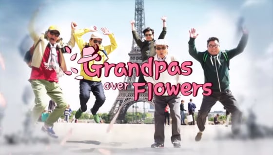  A screen grab from the trailer for the South Korean reality show "Grandpas Over Flowers," reportedly being remade for an American audience.