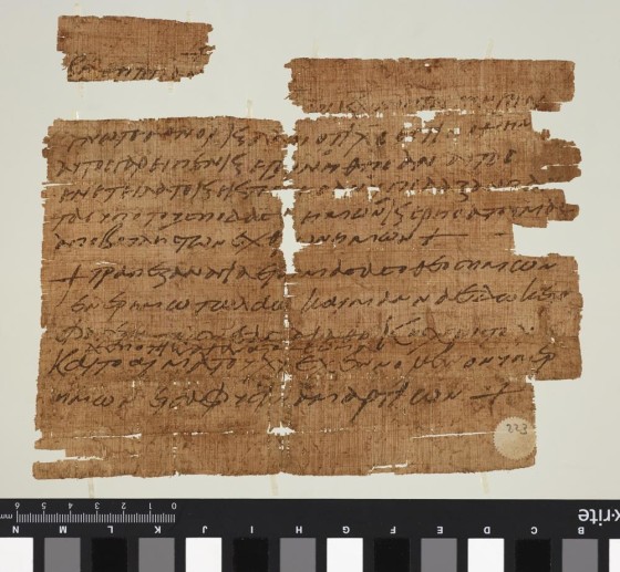 Image: Papyrus dating back some 1,500 years refers to Jesus' Last Supper and manna from heaven