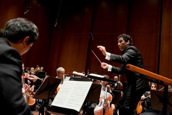 Image: Conductor Andres Orozco-Estrada is the Houston Symphony’s first Hispanic Music Director.