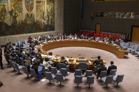Image: The United Nations Security Council meets on the situation in Ukraine at U.N. Headquarters in New York