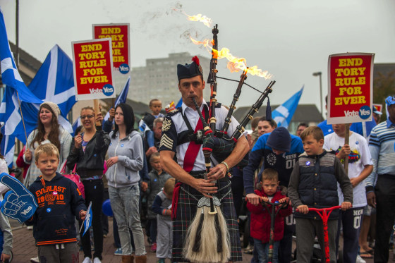Image: BRITAIN-SCOTLAND-INDEPENDENCE-VOTE