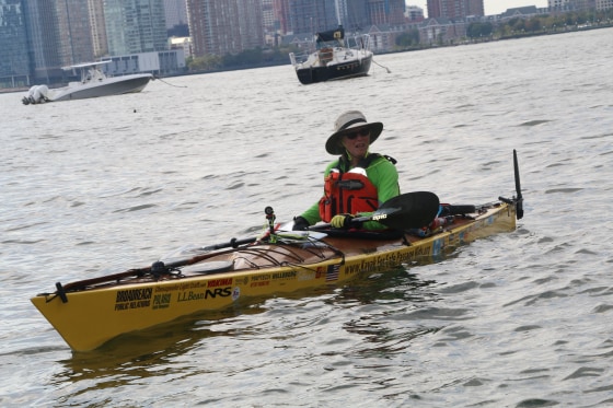 Maine grandmother Deb Walters is kayaking all the way to Guatemala to raise funds for the organization Maine-based non-profit Safe Passage, which raises funds to help families making a living in Guatemala City's garbage dump. 