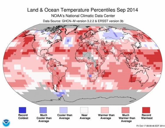 September Environment Hottest September Ever Keeps Earth on Pace for Record Year