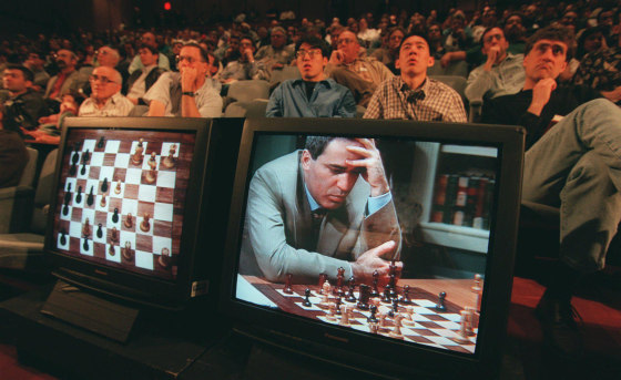 Anjelina on Kasparov vs Deep Blue