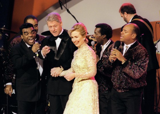 Image: President Bill Clinton and First Lady Hillary Rodham Clinton