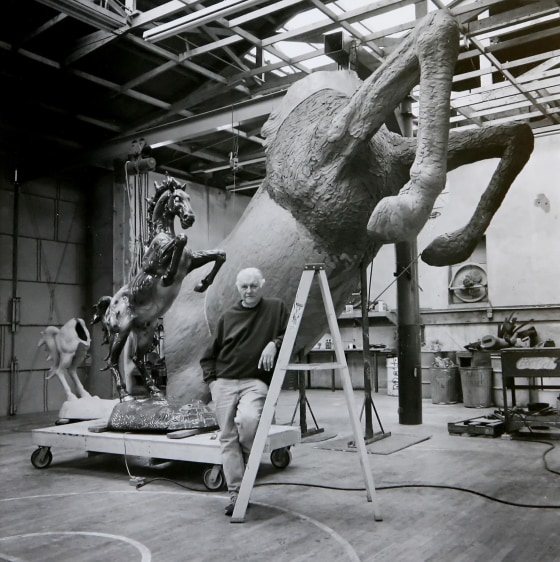 Image: Luis Jimenez in Studio