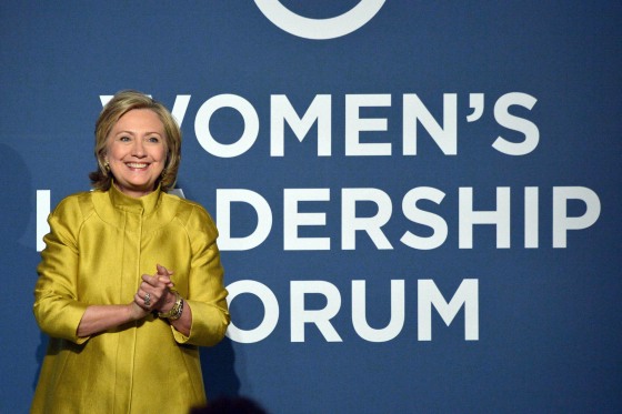 Image: US-POLITICS-DNC-CLINTON