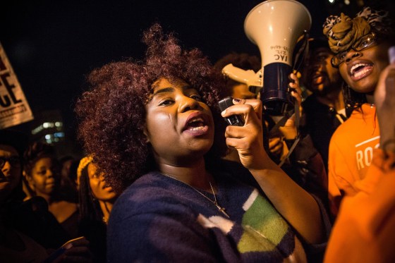 Image: Activists In New York Respond To Ferguson Grand Jury Decision