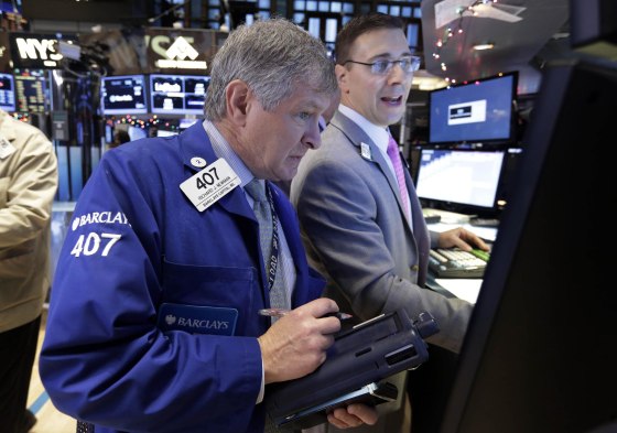 U.S. stocks fell sharply on Monday, with energy companies leading the losses.