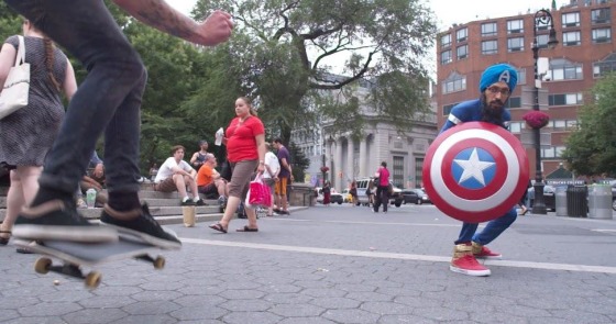 Vish \"Sikh Captain America\" Singh is telling the story behind the superhero in his new film, \"Red, White, and Beard.\"