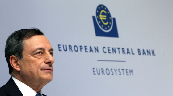 European Central Bank President Mario Draghi