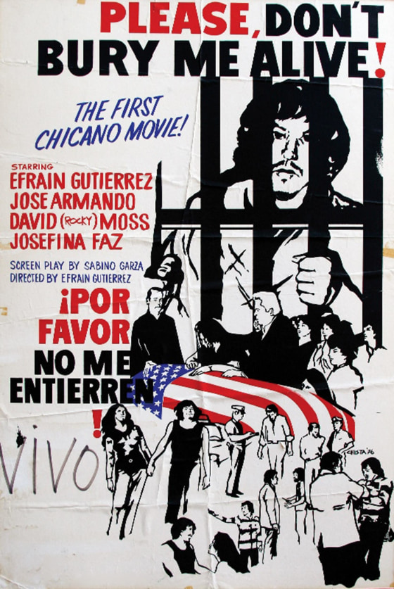 Movie poster of the film "Please, Don't Bury Me Alive"