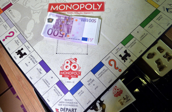 Image: FRANCE-ECONOMY-LIFESTYLE-GAME-MONOPOLY