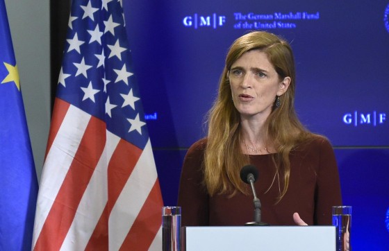 Image: US Ambassador to the United Nations Samantha Power