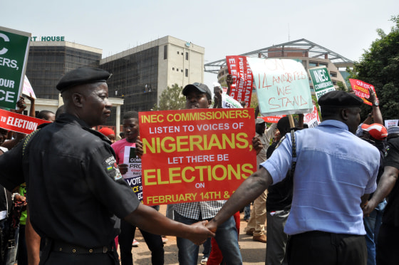 NIGERIA-VOTE-DEMO