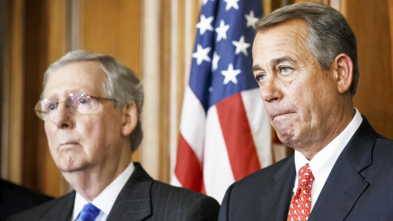 Image: John Boehner, Mitch McConnell