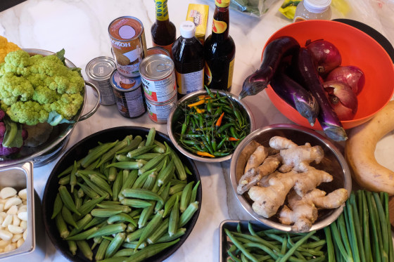 Gilbuena uses exclusively locally-sourced ingredients for her pop-up Filipino feasts.