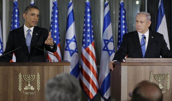 Benjamin Netanyahu, Barack Obama