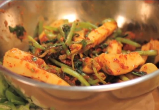 Cooking with Granny Episode 1: Hand-Mixed Kimchi by Sanok Kim