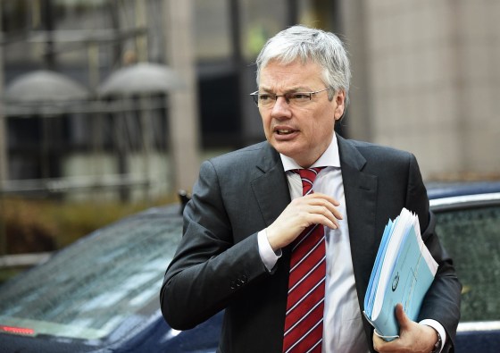 Image: Belgian Foreign Minister Didier Reynders