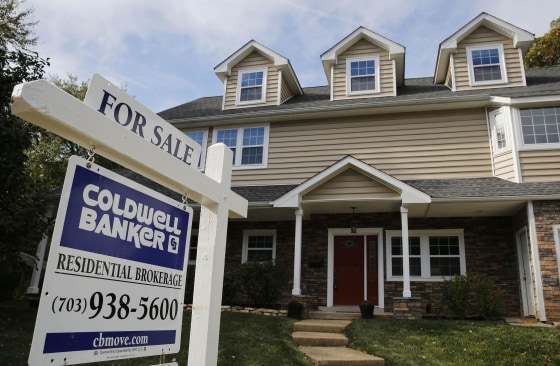 Image: File photo of a real estate sign
