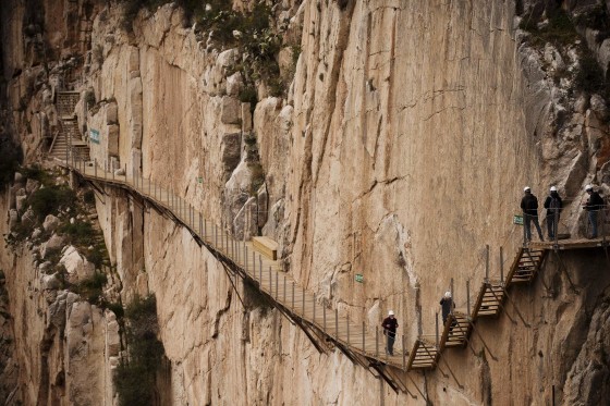 Image: SPAIN-TOURIST-HIKING-CAMINITO DEL REY