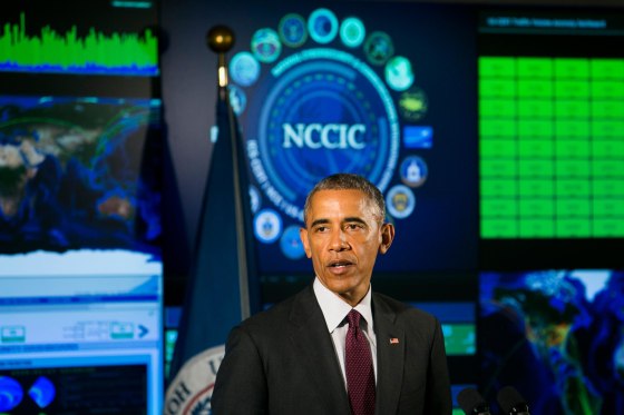 Image: President Obama Delivers Remarks On Cyber Security