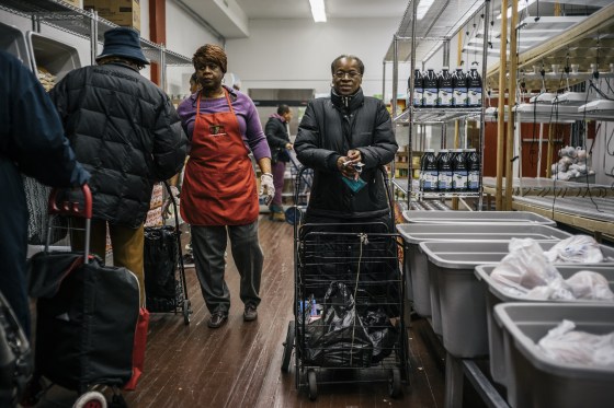 Image: Food pantry client portrait